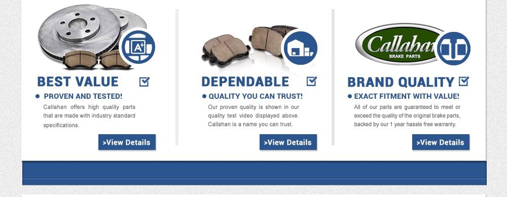 8 Lug Brake Disc Rotors with Metallic Brake Pads L15358
