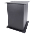 Black Pedestal Aquarium Stand F218