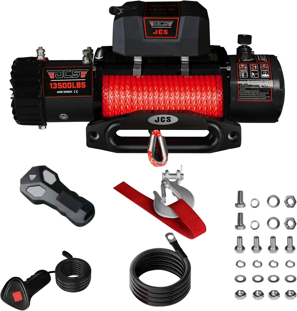 13500 lb Synthetic Electric Winch with Winch Rope K715
