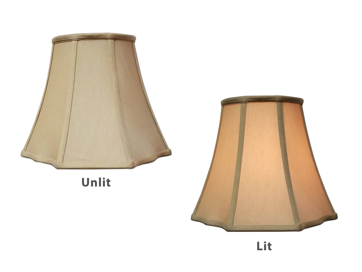 Antique Gold Lamp Shade, 11 x 20 x 14 K84827