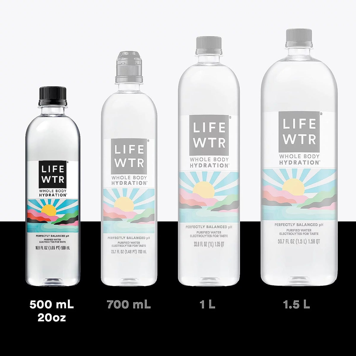 Purified Drinking Water 20 fl oz 20 Pack Plastic Bottles Z927510