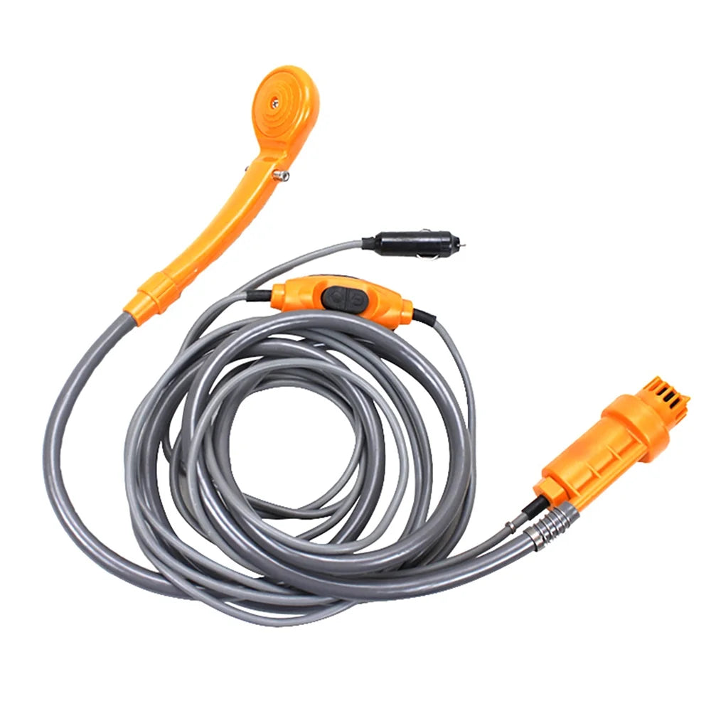 Folding Bucket Camping Shower Kit L443554