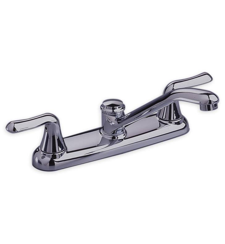 2-Handle Kitchen Faucet in Stainless Steel C5027