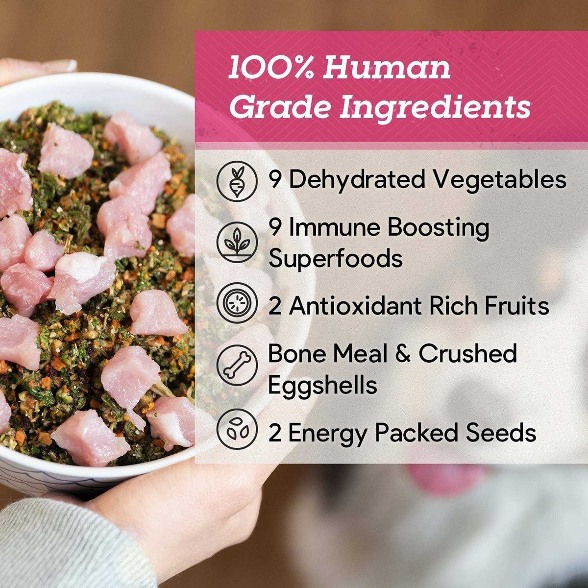 Raw Vibrance Dog Food F9641