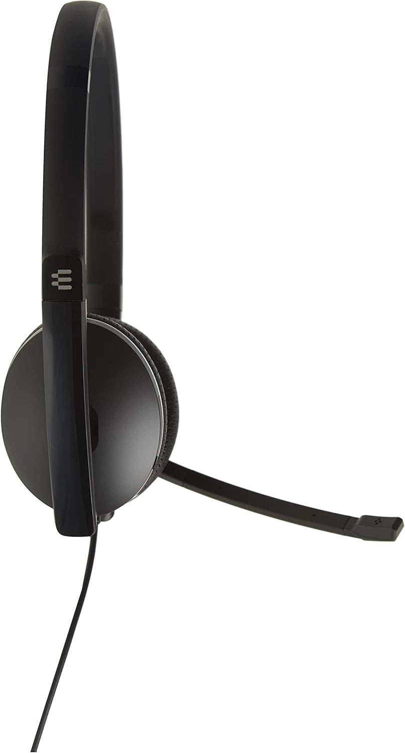 Double-Sided Binaural Headset with Noise-Cancelling Microphone U302