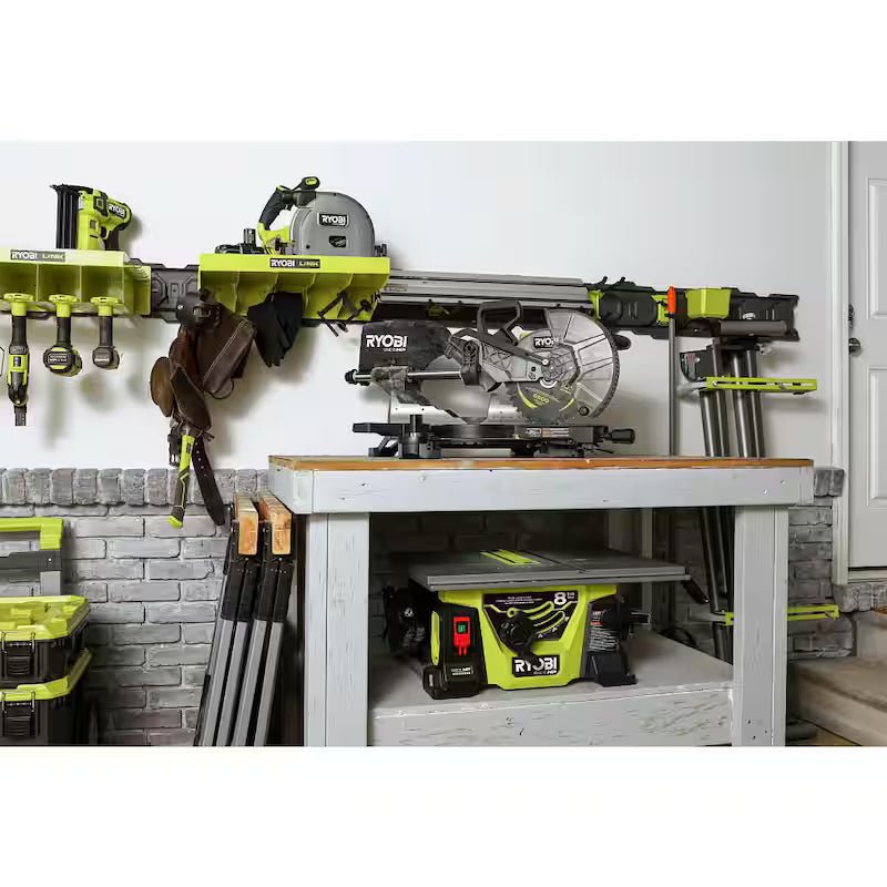 18V Brushless Cordless 10 in. Sliding Compound Miter Saw Kit with Battery and Charger W803107