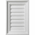 16x22W x 14x22H Vertical Urethane Gable Vent Louver J40371