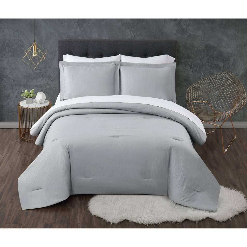 5 Piece Twin XL Bed in A Bag - Grey U372380