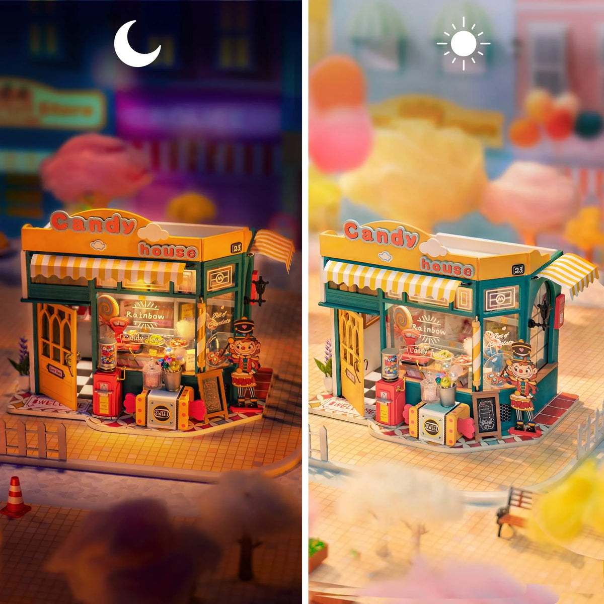 DIY Miniature House Kit 1:24 Scale Y37986