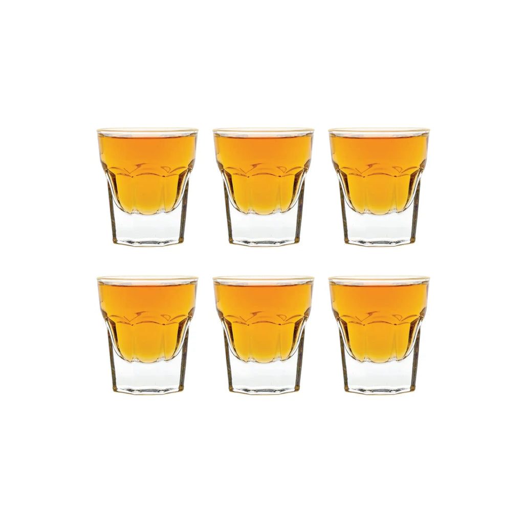 1 Ounce Shot Glasses Set of 6 I6505