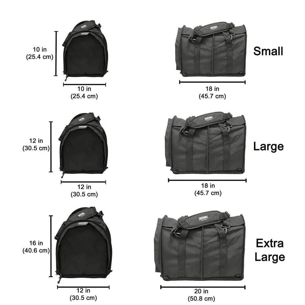 Flexible Height Pet Carrier Large Bordeaux X74519