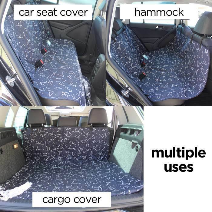 3-in-1 Dog Car Seat Cover & Hammock B1900