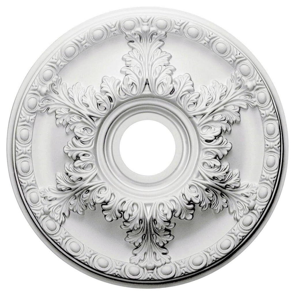 Granada Ceiling Medallion, Hand-Painted Rubbed Bronze K6558