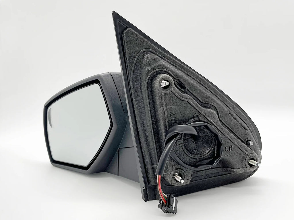 Power Heated Textured Black Pickup Truck Exterior Mirror D587