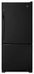 Black Bottom-Freezer Refrigerator U3529