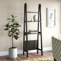 Black Ladder Bookcase F5819