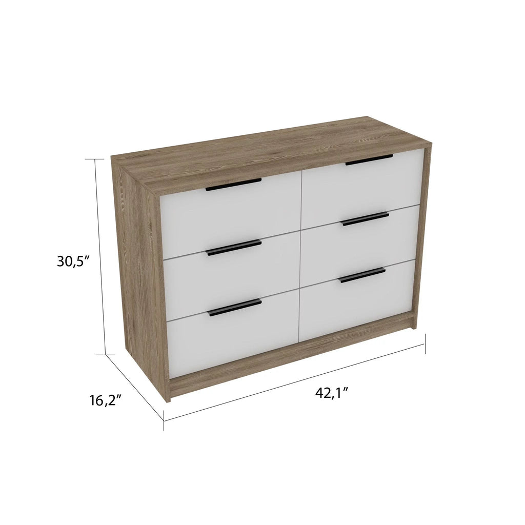 White Natural Pine Dresser M10928