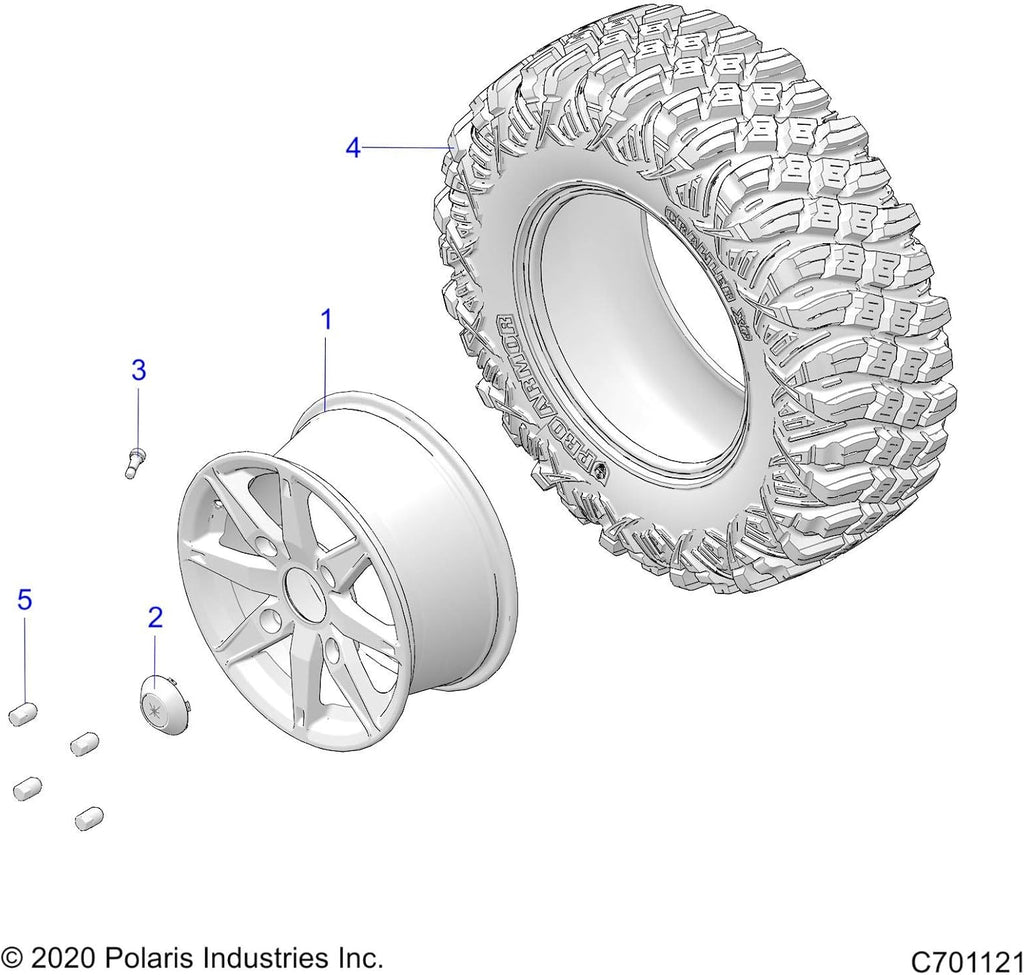 30" Off Road Tire X282