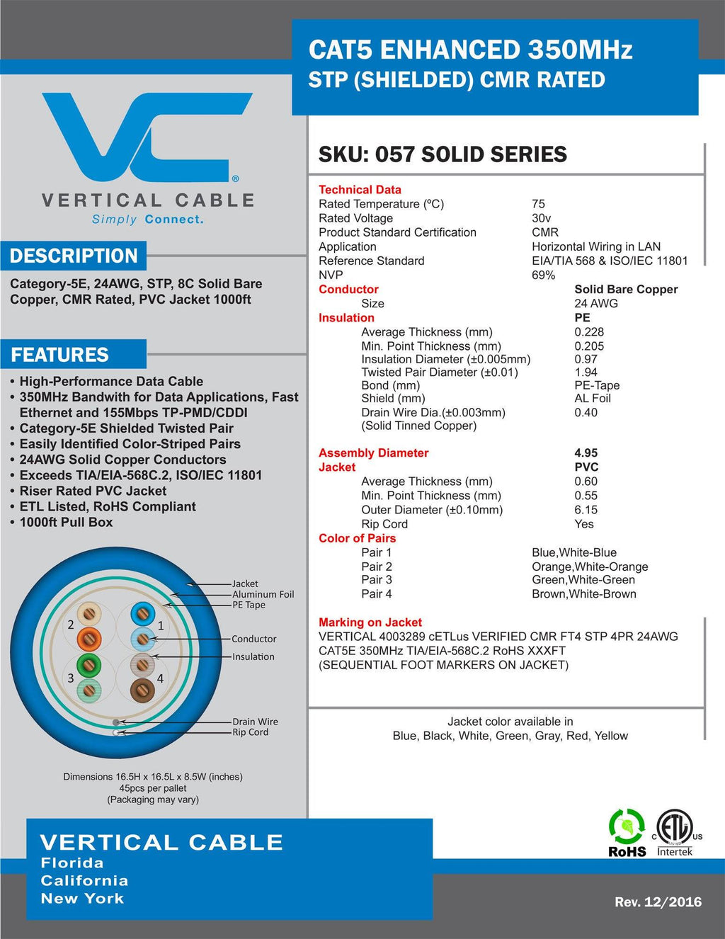 Bulk Ethernet Cable B229