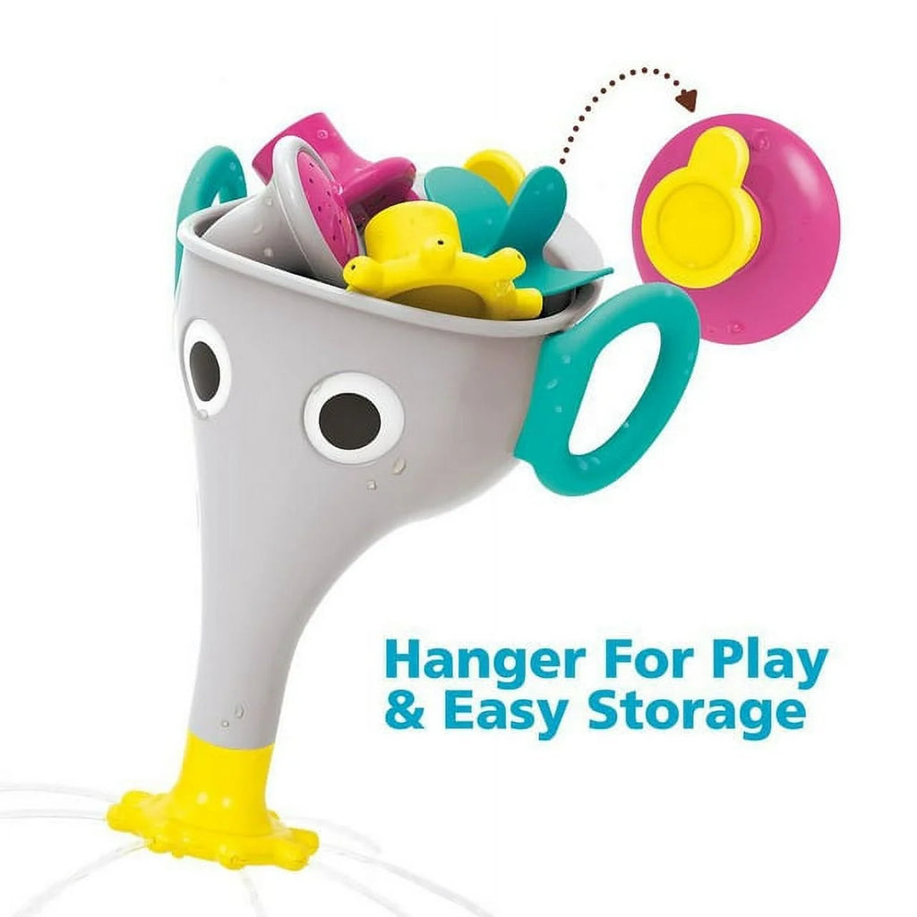 Grey Bath Toy with 3 Interchangeable Trunk Accessories Z130949