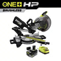18V Brushless Cordless 10 in. Sliding Compound Miter Saw Kit with Battery and Charger W803107