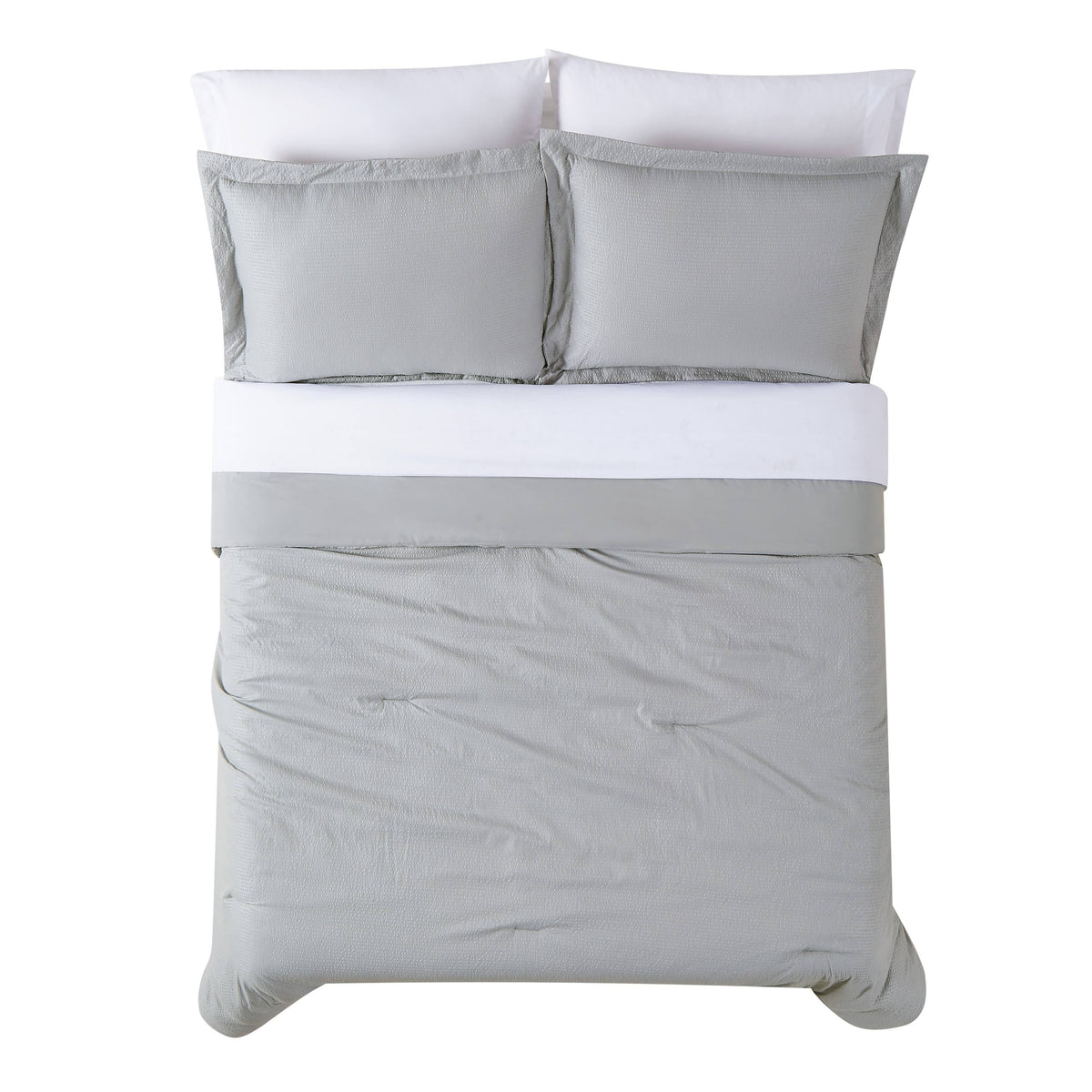 5 Piece Twin XL Bed in A Bag - Grey U372380