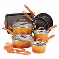 14-Piece Orange Nonstick Cookware Set F2921