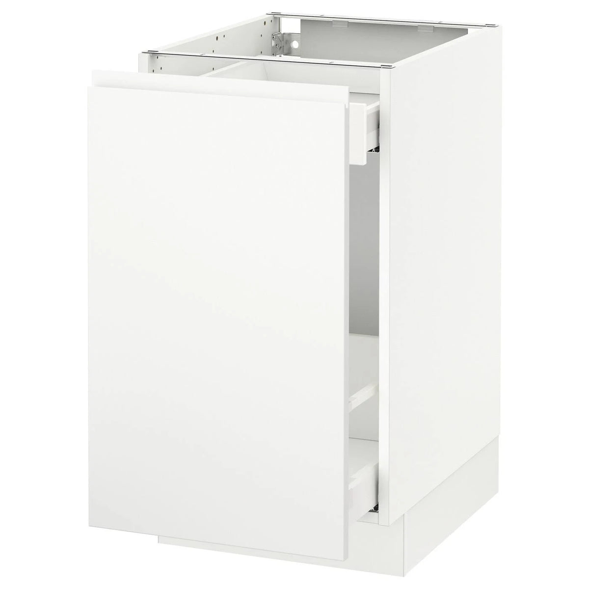 White Base Cabinet with 1 Door I493