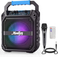 Portable Karaoke Machine with Bluetooth PA Speaker and Microphone C23720