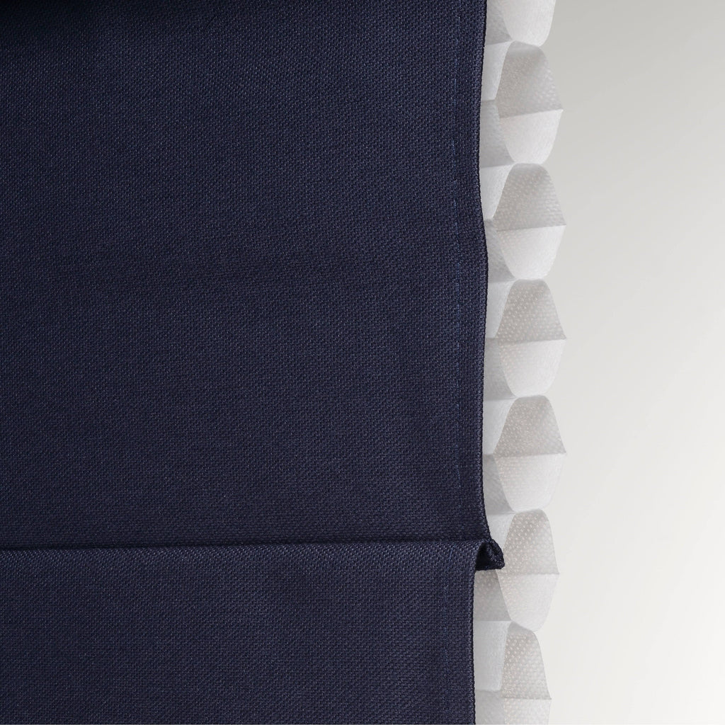 Navy Insulating Cordless Roman Shade Y9155
