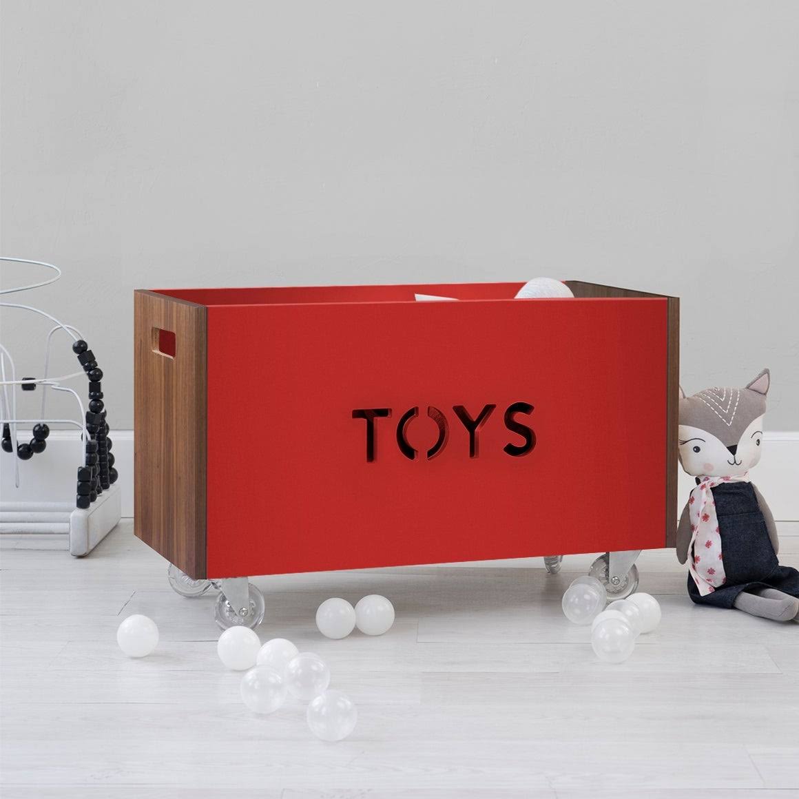 Toy Box Chest on Casters L26443