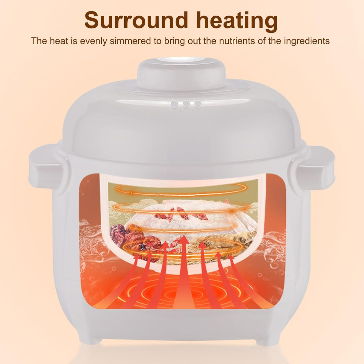 Mini Ceramic Stew Cooker Q7795