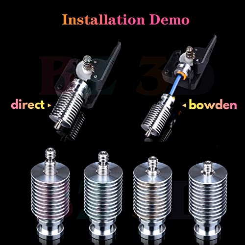 All Metal Hotend with Brass Nozzle 0.4 U385