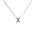 925 Tender Heart Kiss Pendant Necklace W2151