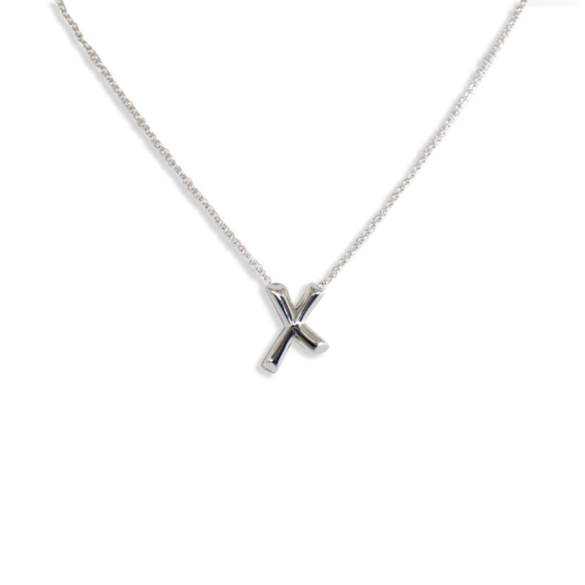 925 Tender Heart Kiss Pendant Necklace W2151