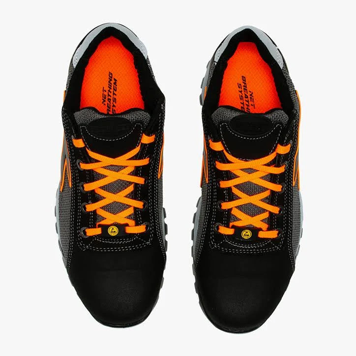 Gray Low Pro Safety Shoes K2987
