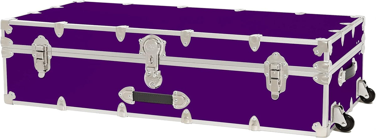 Armor Trundle Trunk with Removable Wheels, Underbed Storage 44x20x12 (Royal Blue) P569