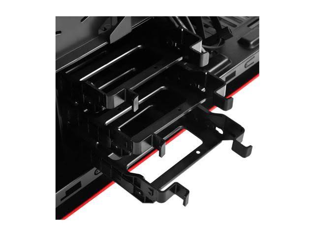 Black Computer Case with Tempered-Glass Side Panel G7453