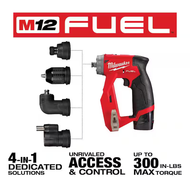 12V Lithium-Ion Brushless Cordless 4-in-1 3/8 in. Drill Driver Kit W974