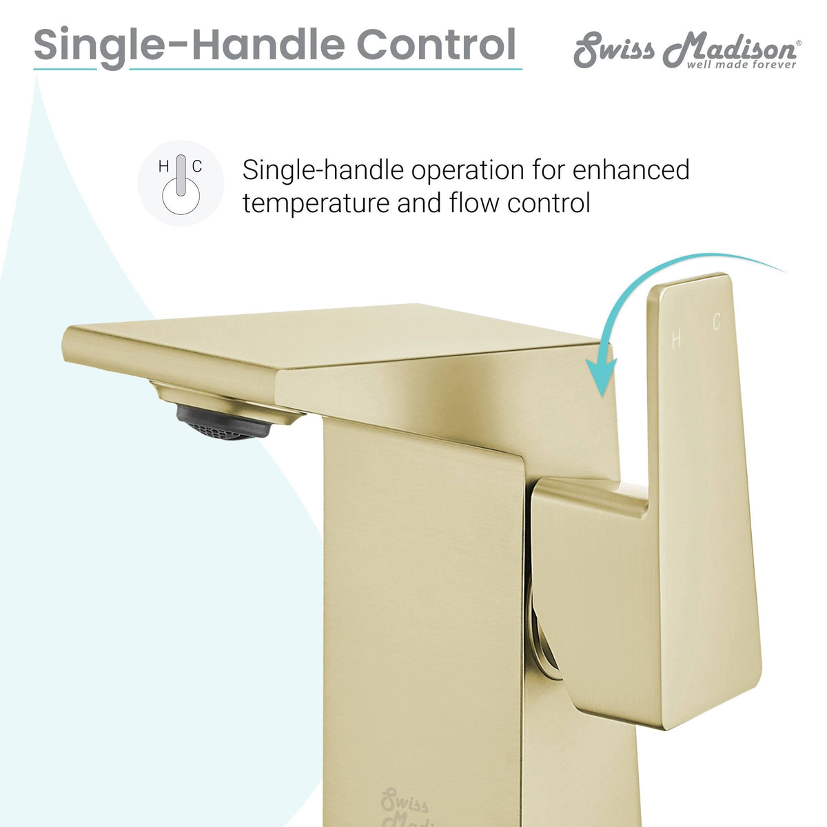 Chrome Single Handle Bathroom Faucet G99481