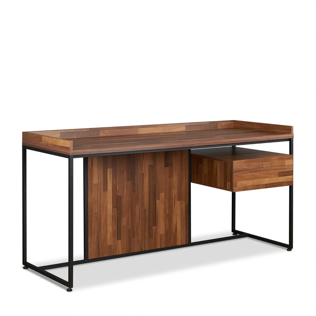 Walnut Sandy Black Bookcase D5714