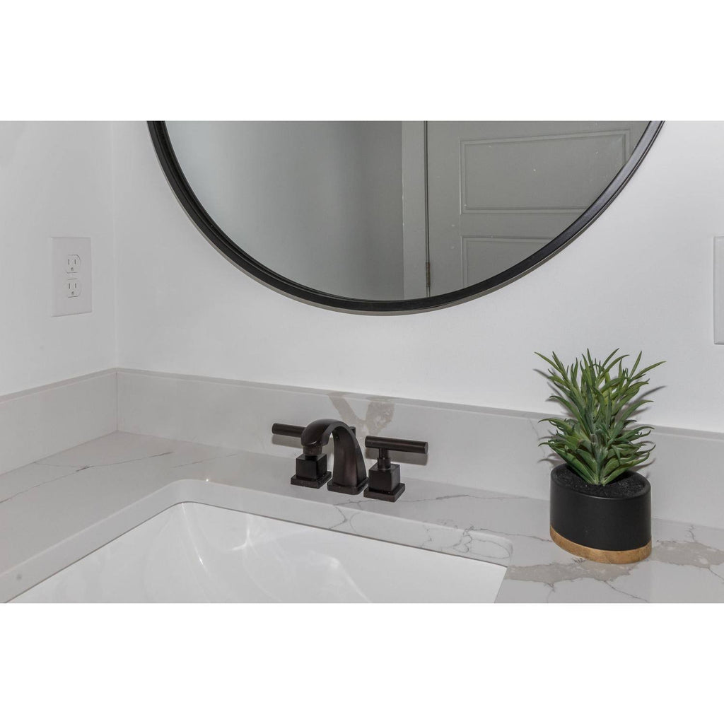 Oil Rubbed Bronze Mini Widespread Lavatory Faucet with Pop-Up W591667