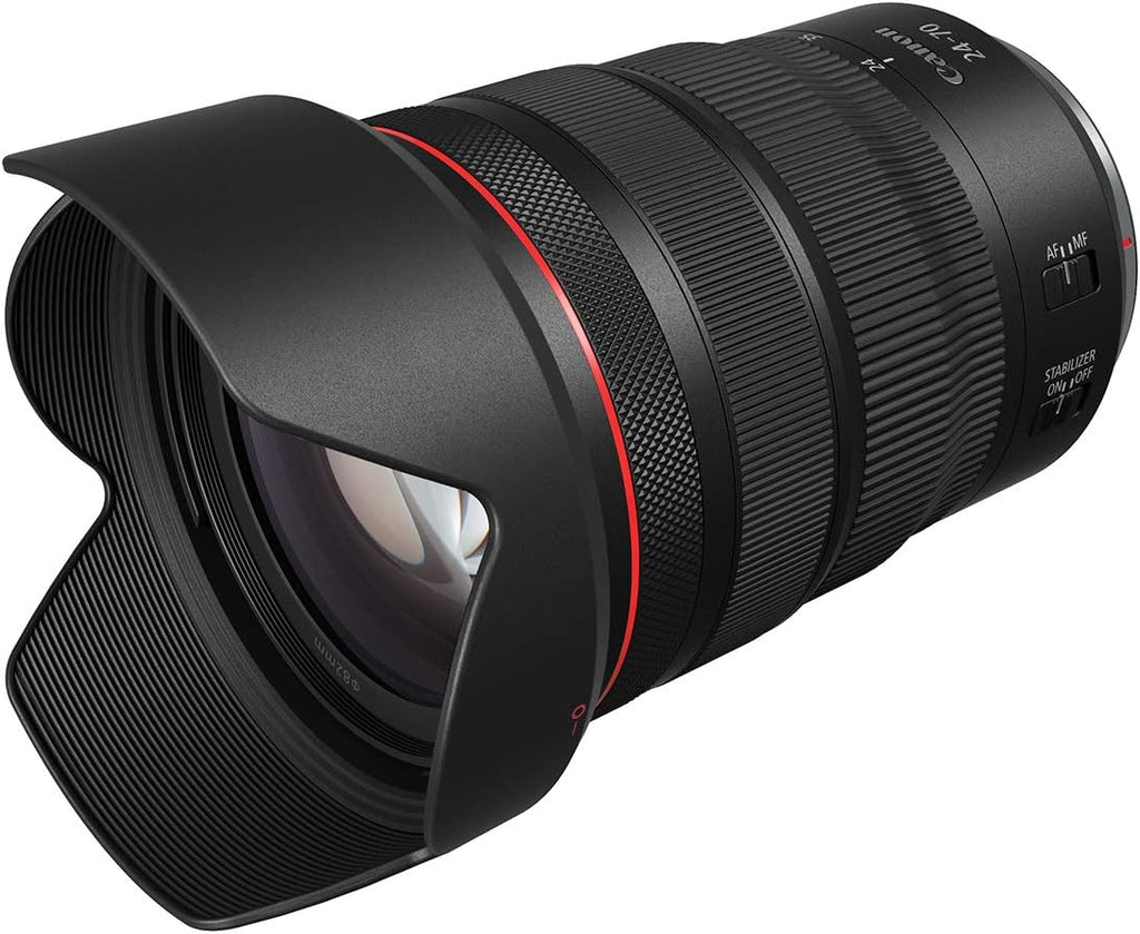 RF24-70mm F2.8 L Standard Zoom Lens, Black V2365
