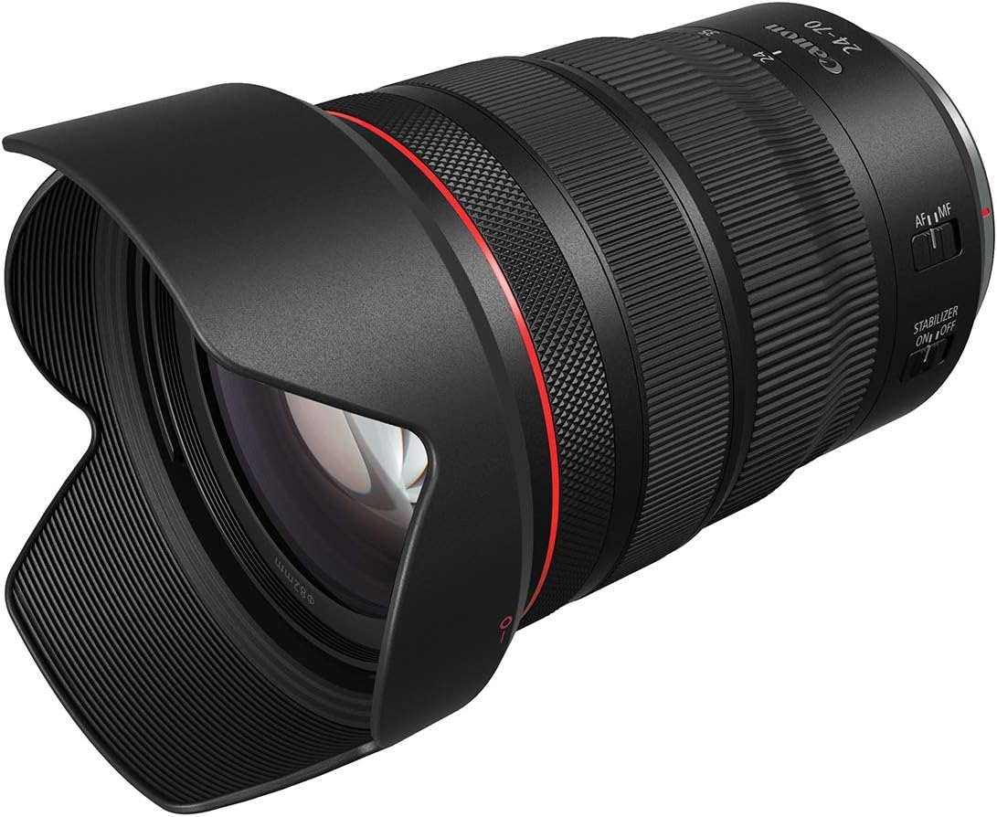 RF24-70mm F2.8 L Standard Zoom Lens, Black V2365