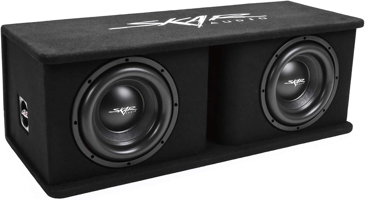 Dual 10" 2,400 Watt Loaded Subwoofer Enclosure with Amplifier R6497