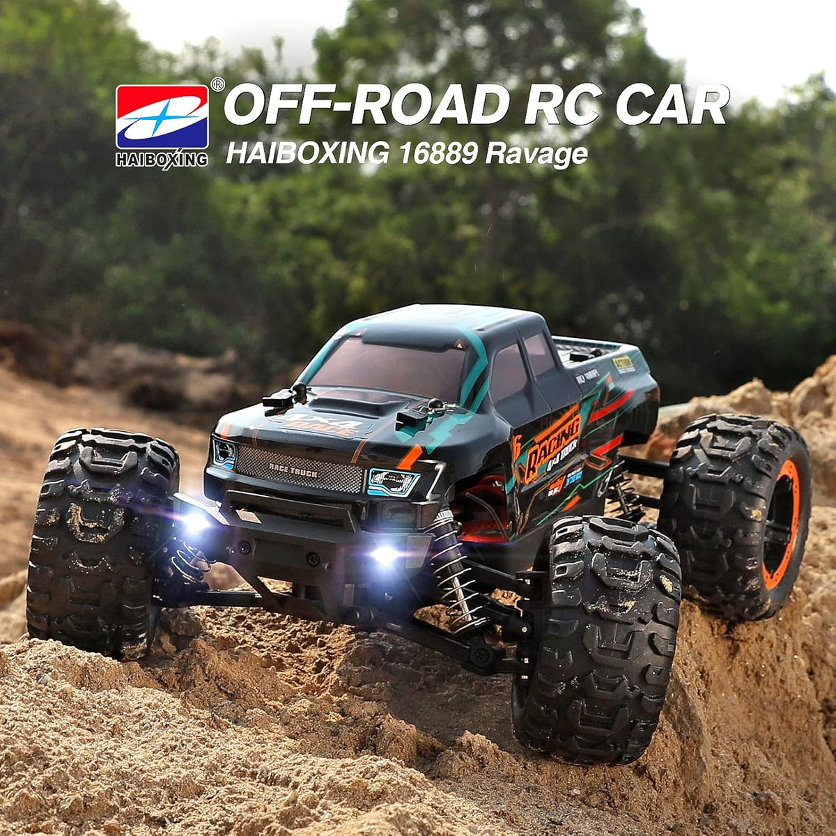 High-Speed Remote Control RC Truck with 2 Rechargeable Batteries S959