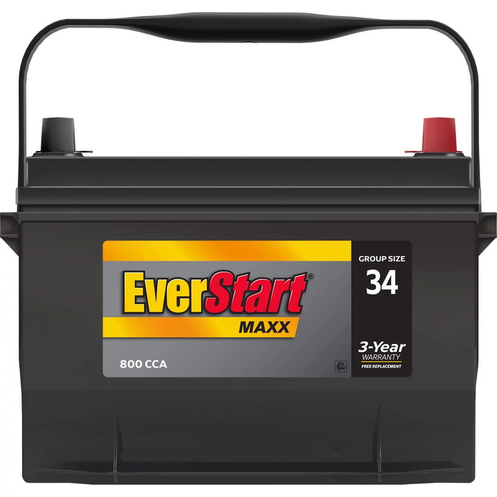 Group Size 34 12 Volt 800 CCA Lead Acid Automotive Battery E7829
