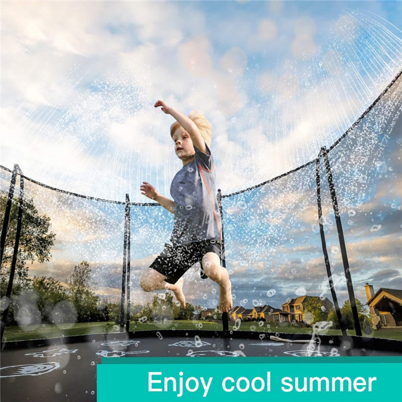 Trampoline Sprinkler Water Sprayer Game Toys Accessories 39.4ft T19330