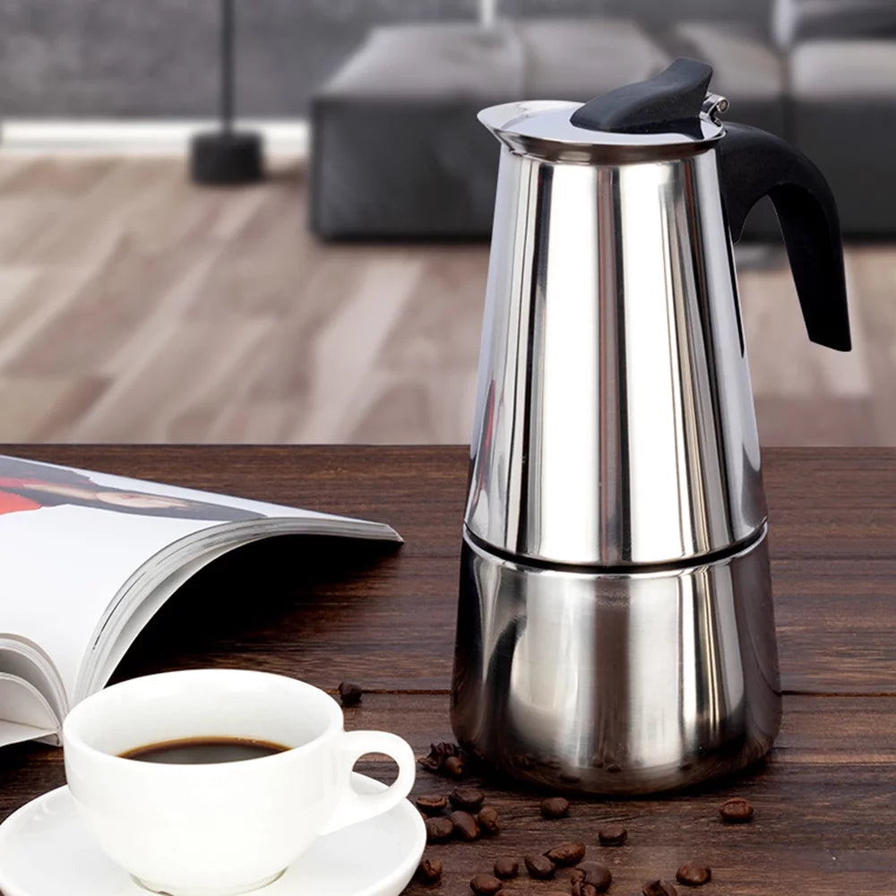 Portable Electric Stainless Steel Coffee Maker O89317