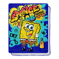 Spongebob Graffiti Silk Touch Sherpa Blanket R4049